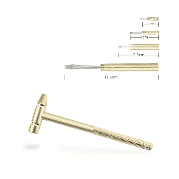 6 in 1 Mini Multifunction Copper Hammer